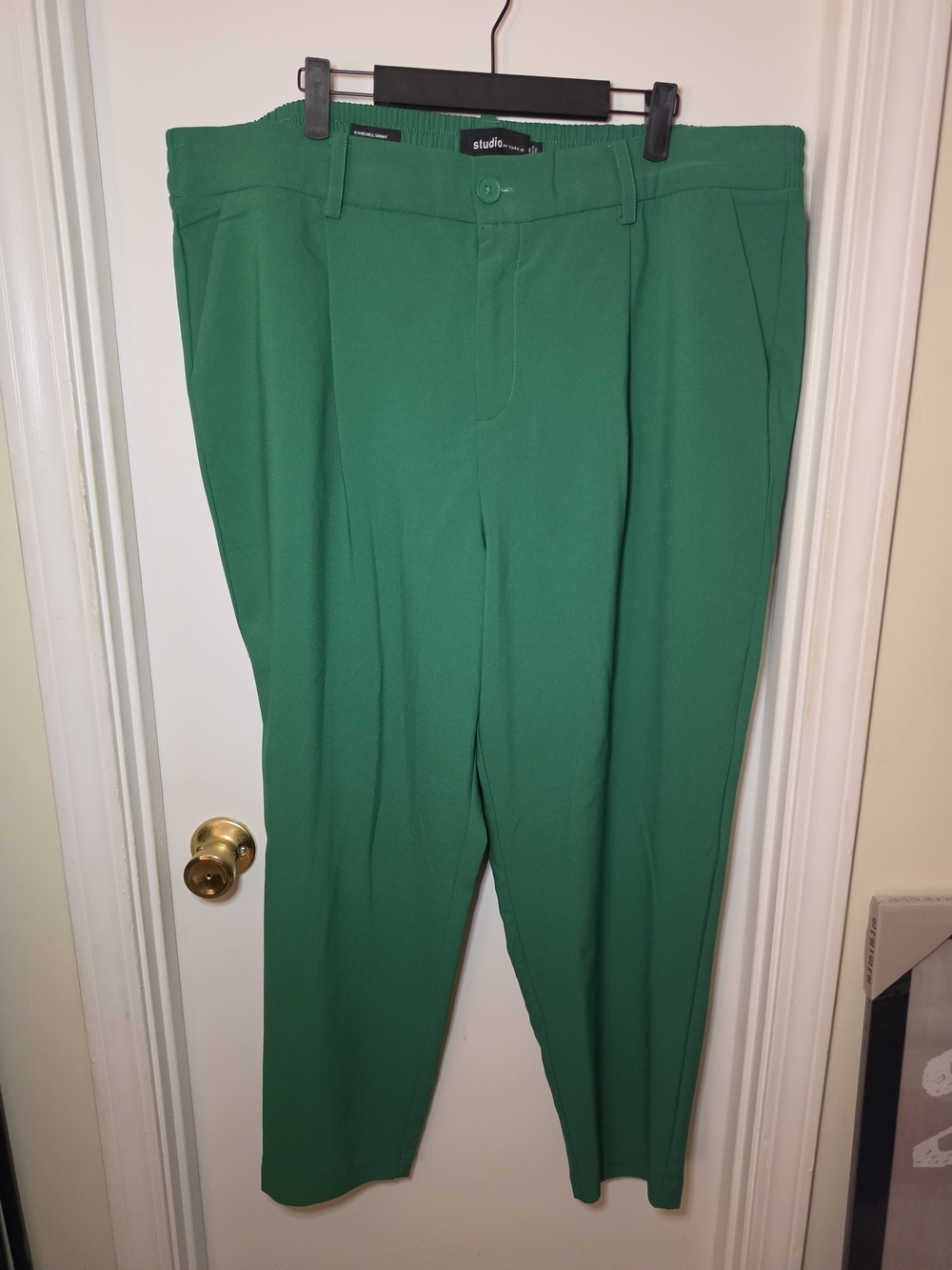 Studio Green Tapered Dress Pants